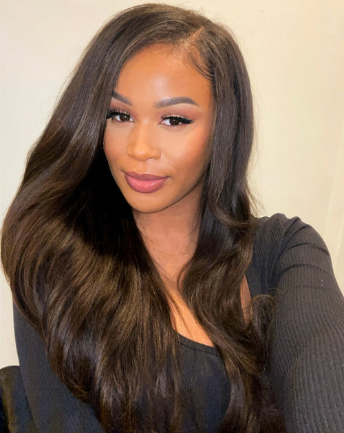 Brazilian Yaki Straight 4x4 HD Lace Closures